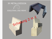 2 in 1 Schalungen für normale Betonblocksteine L-Steine oder L-Steine mit 45 Grad